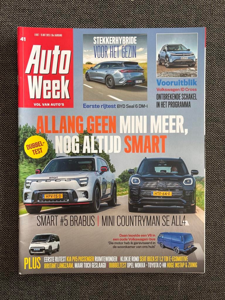 AutoWeek Magazine - Editie 41 (8-15 Okt 2025), Ophalen of Verzenden, Nieuw