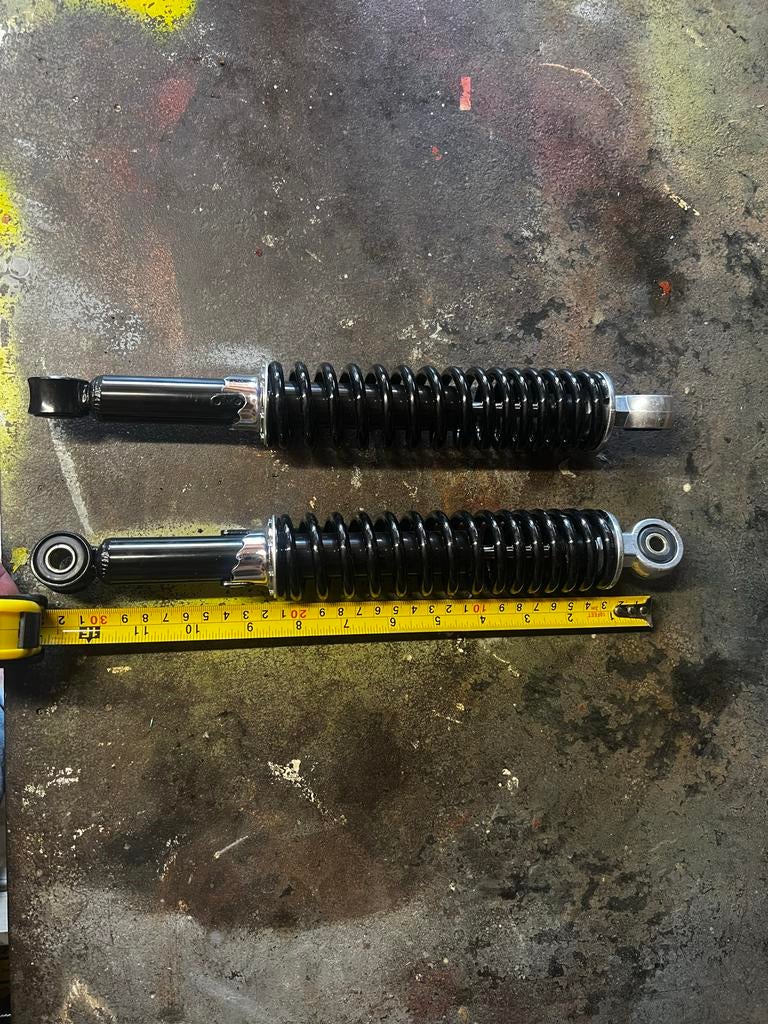 Set Schokbrekers 320mm Zwart - Universeel, Motoren, Ophalen of Verzenden, Nieuw