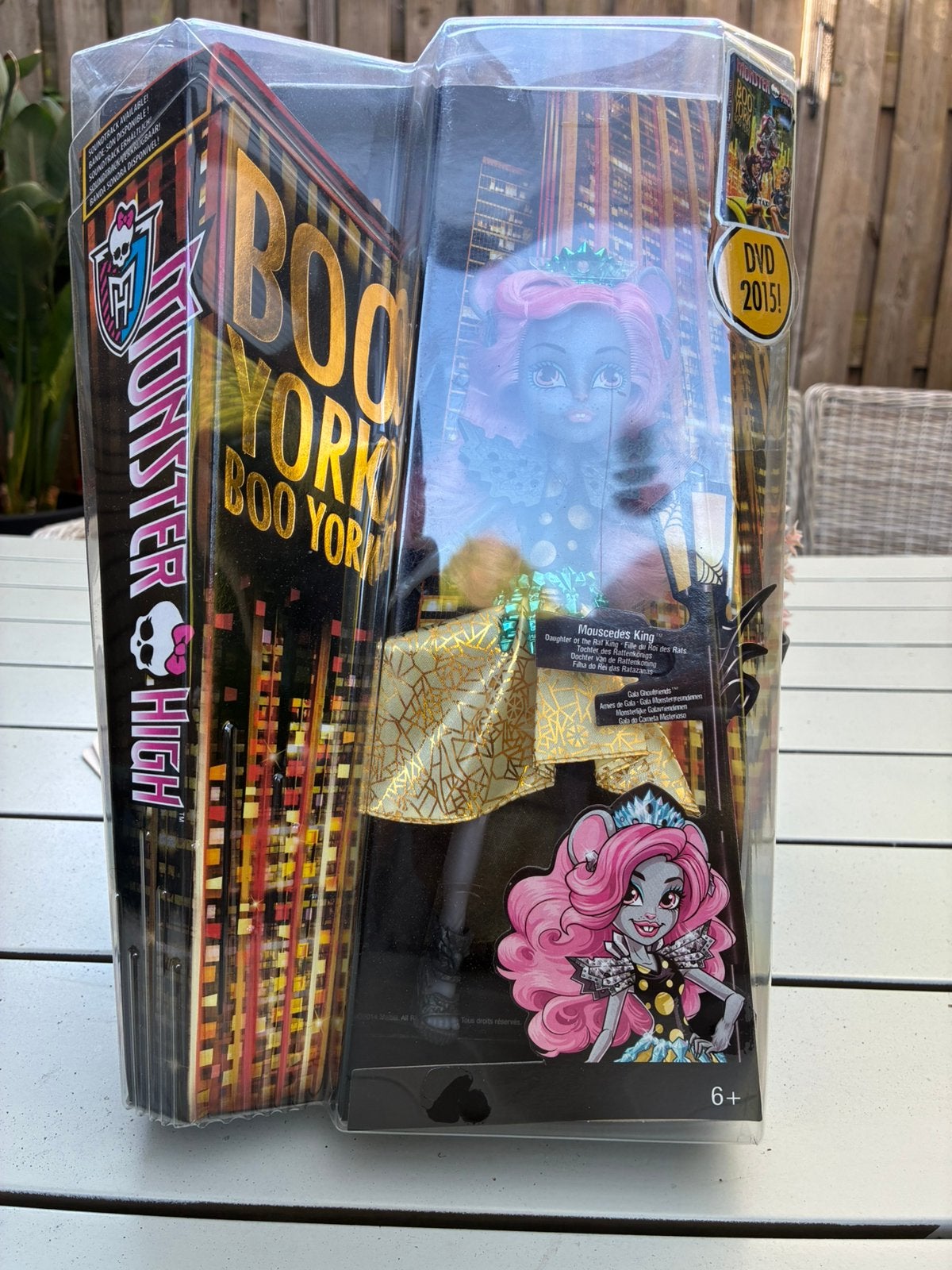 Te koop Monster HIGH Mouscedes King, Ophalen, Nieuw, Pop