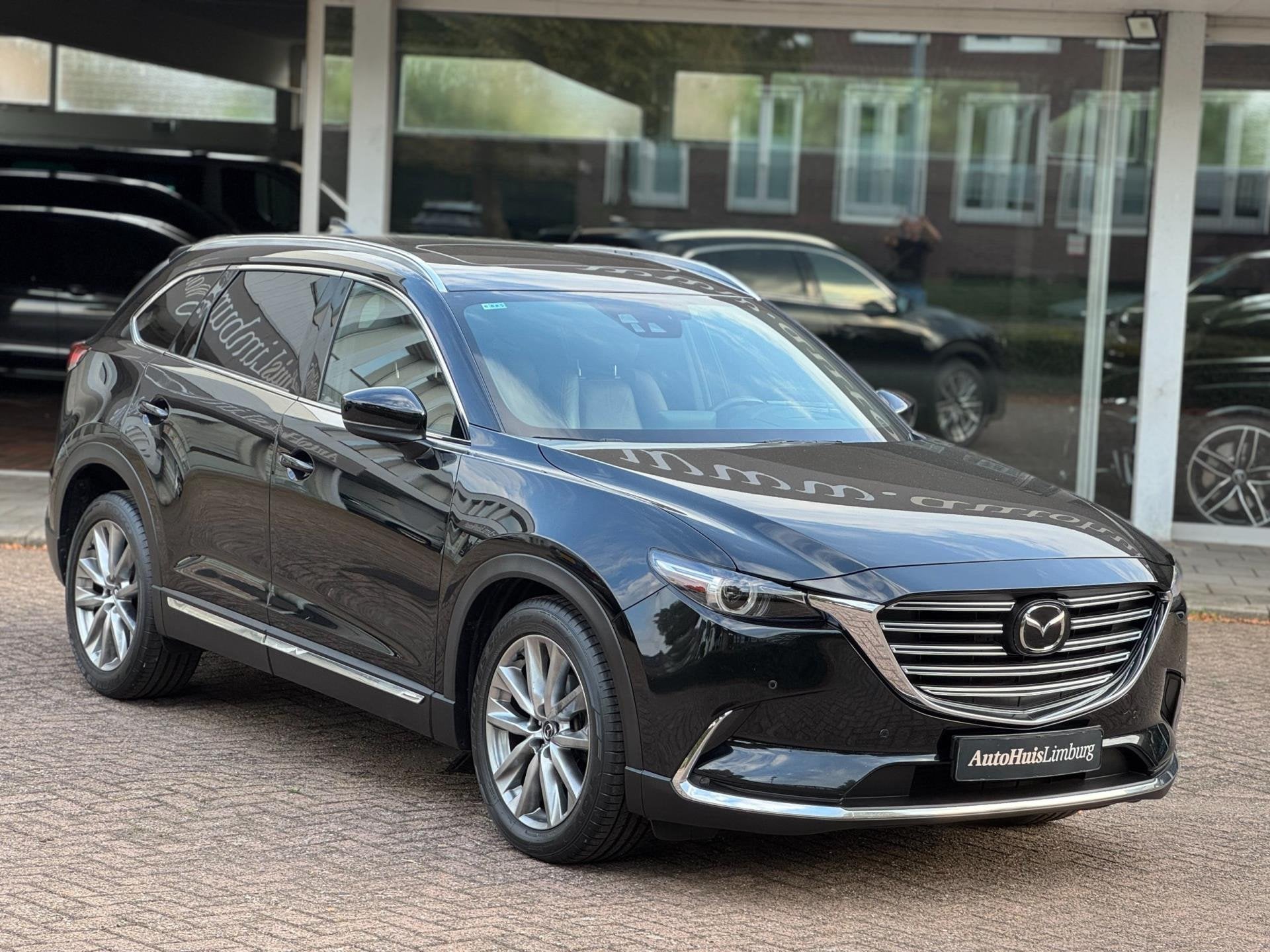 Mazda CX-9 2.5 SkyActive-G Signature Turbo Automaat 250PK AW, Auto's, Automaat, Gebruikt, Zwart, 4 cilinders