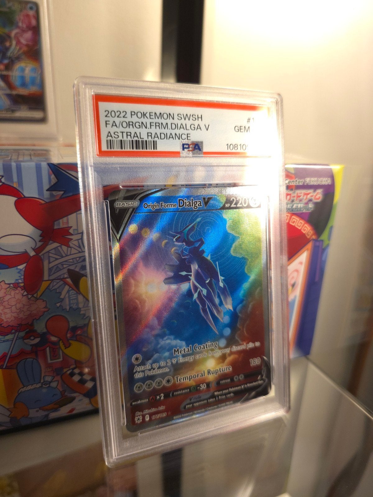 Origin Forme Dialga V 177 PSA 10, Hobby en Vrije tijd, Ophalen of Verzenden, Nieuw