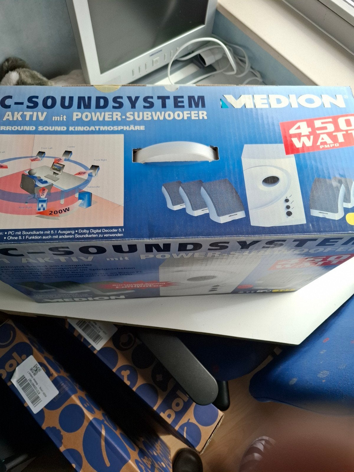Medion PC-Soundsystem 5.1 met Power-Subwoofer, Ophalen of Verzenden, Nieuw, Audiokanaal 5.1, Medion