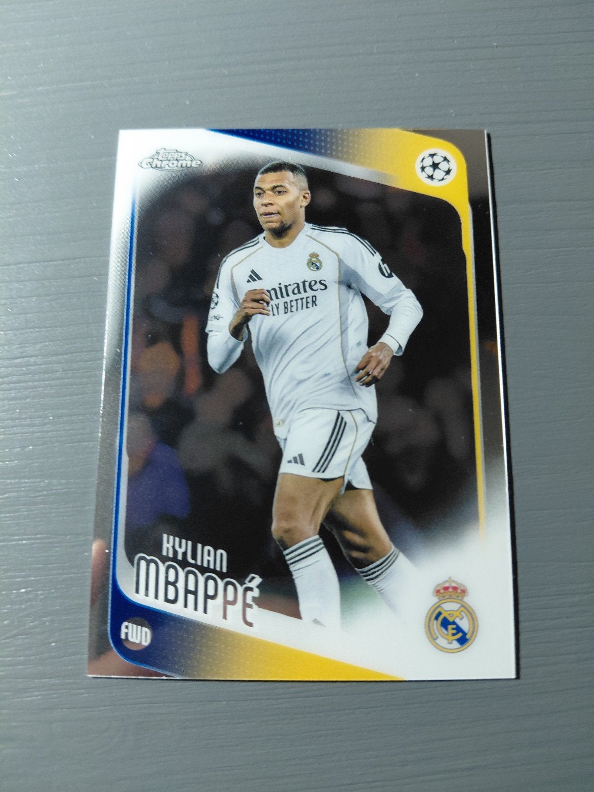 kylian mbappe (real madrid) topps chrome, Verzamelen, Ophalen of Verzenden, Nieuw
