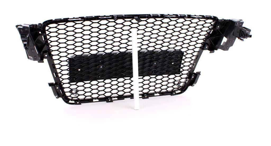 Honingraat Design Sport Grill Hoogglans Zwart Voor Audi A5, Verzenden, Automotive Parts, A.parts@hotmail.nl, Trasmolenlaan 12 3447 GZ Woerden