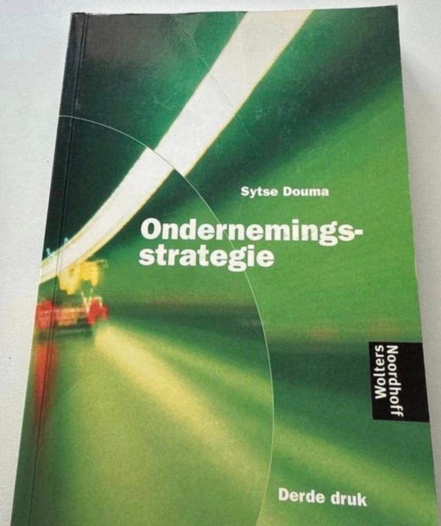 Ondernemingsstrategie, Boeken, Studieboeken en Cursussen, Ophalen of Verzenden, Beta, Zo goed als nieuw, HBO