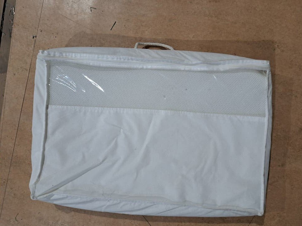 Nieuw wit Airgosafe Top dek matras met nieuw hoeslaken.120cm, Jongetje of Meisje, Matrasbeschermer, Wit, Nieuw