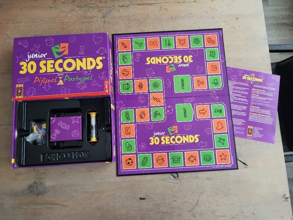 Junior 30 Seconds Pijlsnel Partyspel, Hobby en Vrije tijd, Gezelschapsspellen | Bordspellen, Vijf spelers of meer, Ophalen of Verzenden