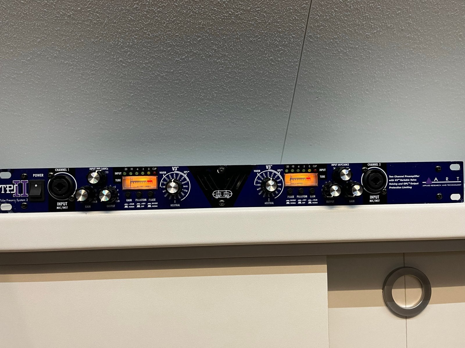 ART TPS II Tube Preamp System 2 - Nieuwe buis en knoppen, Ophalen of Verzenden, Gebruikt