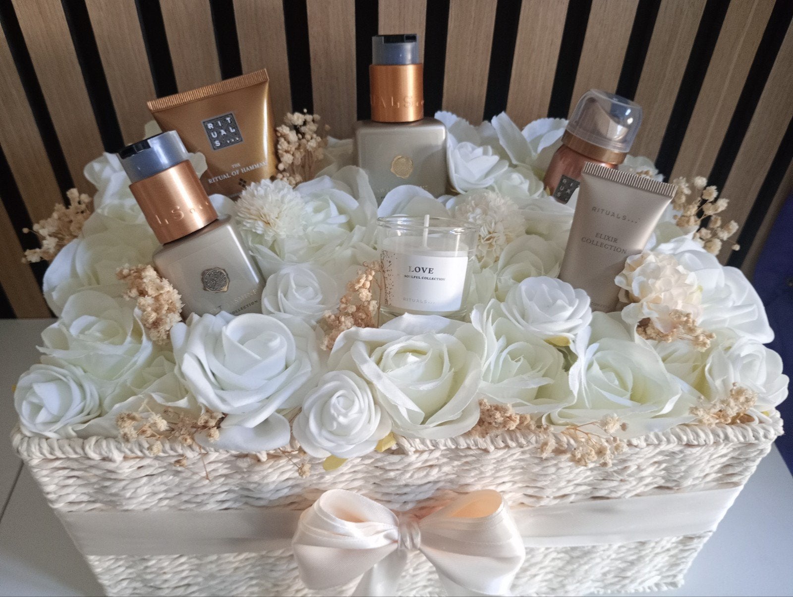 Exclusieve en Elegante Rituals Cadeau Mand  in Aardetinten, Ophalen, Nieuw, Beige, Accessoires