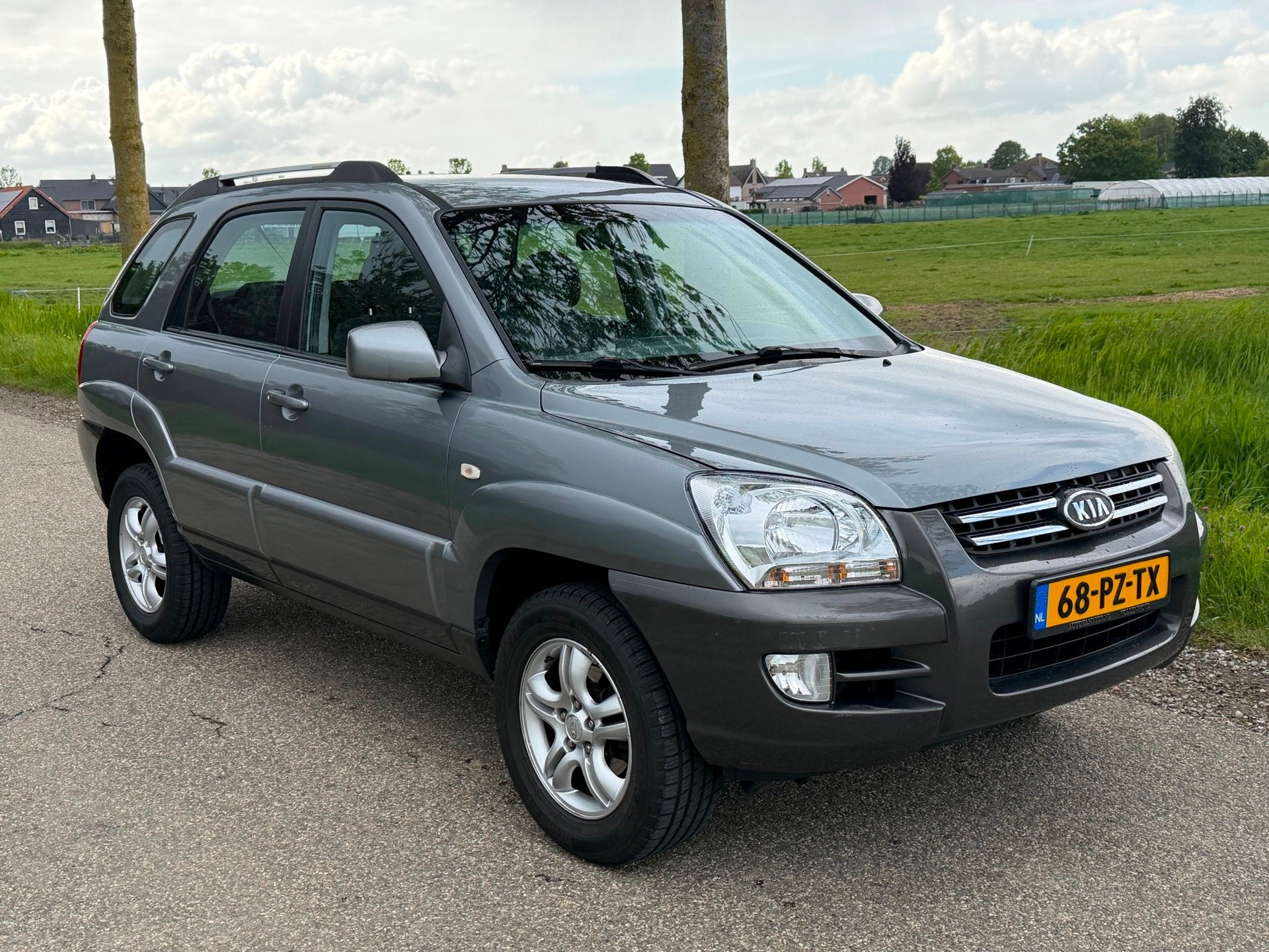 Kia Sportage 2.0 CVVT Comfort NAP APK 08-2026 Airco, Auto's, 1442 kg, Stof, Gebruikt, 4 cilinders