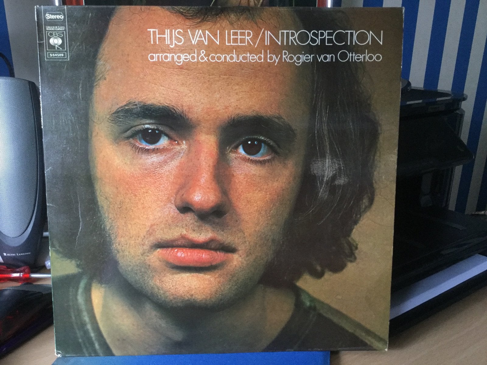 Thijs van Leer-Introspection. Supermooi vinyl., Ophalen of Verzenden, Zo goed als nieuw, 12 inch
