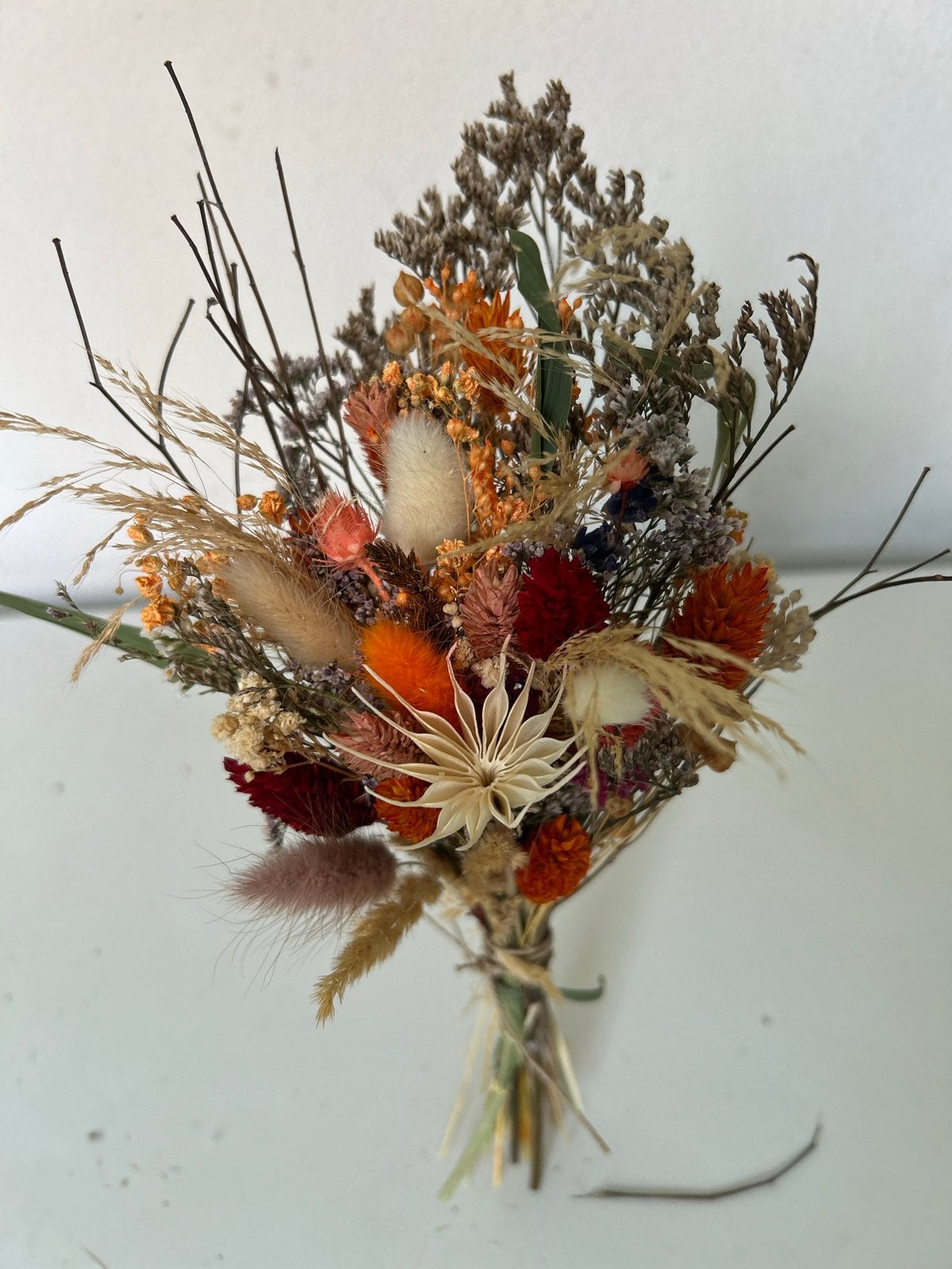 Prachtig droogbloemen boeket - Herfsttinten, Ophalen of Verzenden, Nieuw