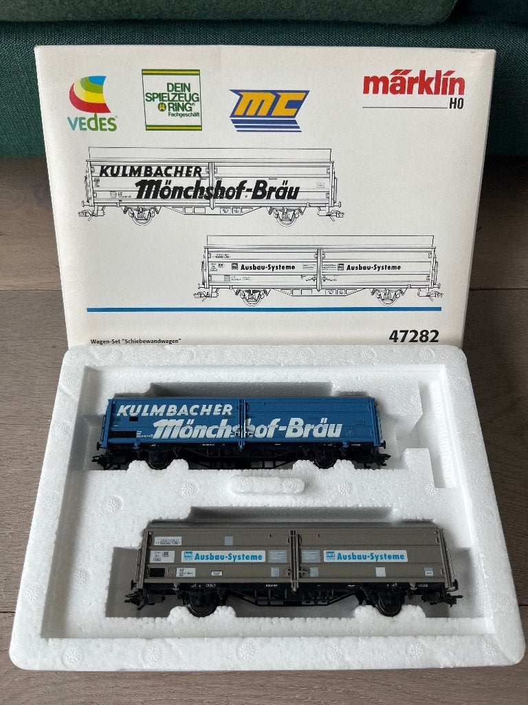 Marklin 47282 ho set wagons nieuwstaat, Wisselstroom, Treinset, Verzenden, Nieuw
