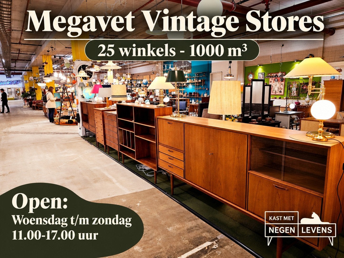 Vintage dressoirs, retro platenkasten, 1960's Deens design, Teakhout, Mid-century Deens design, ., Met lade(s)