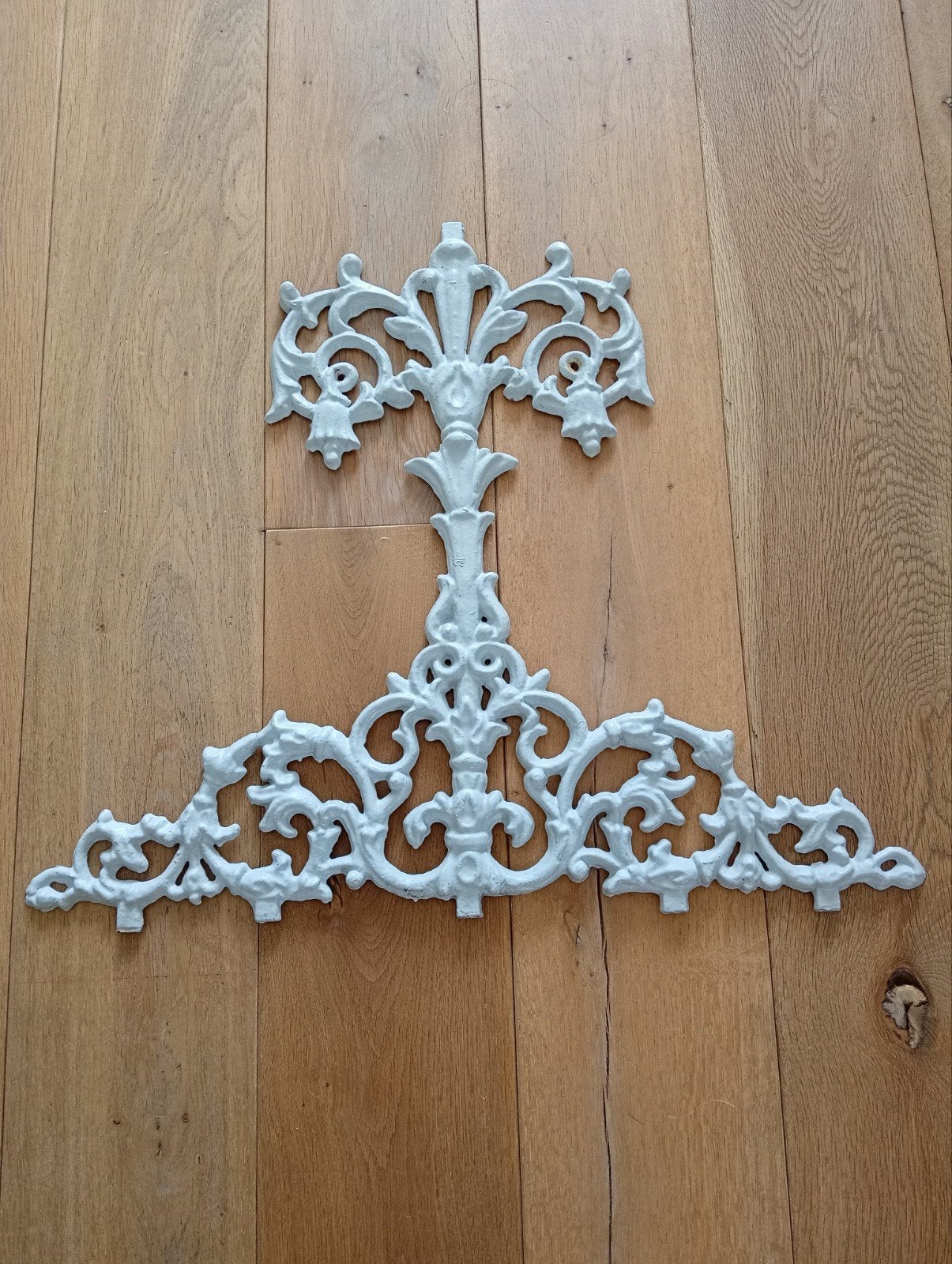 Witte Levensboom van Gietijzer - Ornament, Ophalen