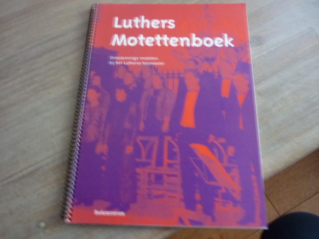 Luther Motettenboek driestemmige motetten, Zang, Nieuw, Ophalen of Verzenden, Artiest of Componist