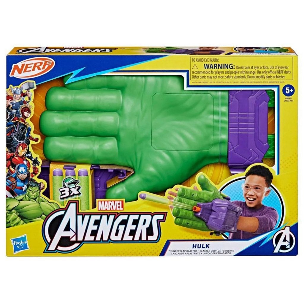 Nerf: Marvel Avengers: Hulk Thunderclap Blaster, ., Nieuw, Ophalen of Verzenden, .