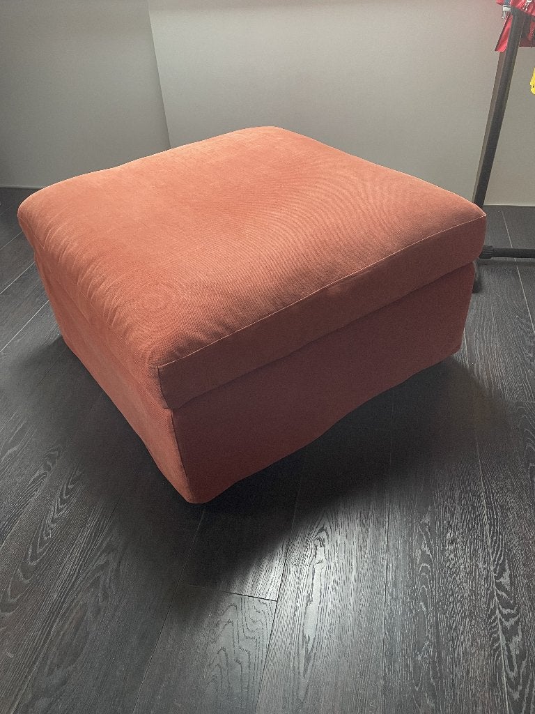 Poef, Ophalen, Gebruikt, Vierkant, 75 tot 100 cm