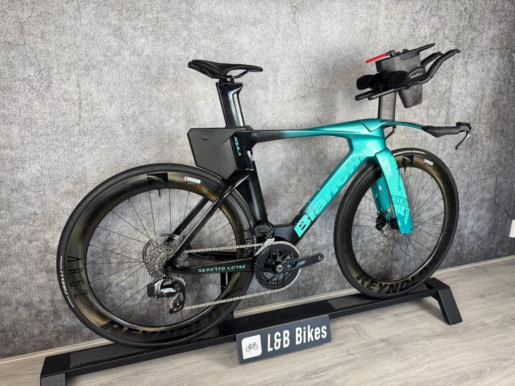 Bianchi Aquila Triatlon TT Sram Rival AXS 2x12 Powermeter, Carbon, Heren, Bianchi, Ophalen of Verzenden
