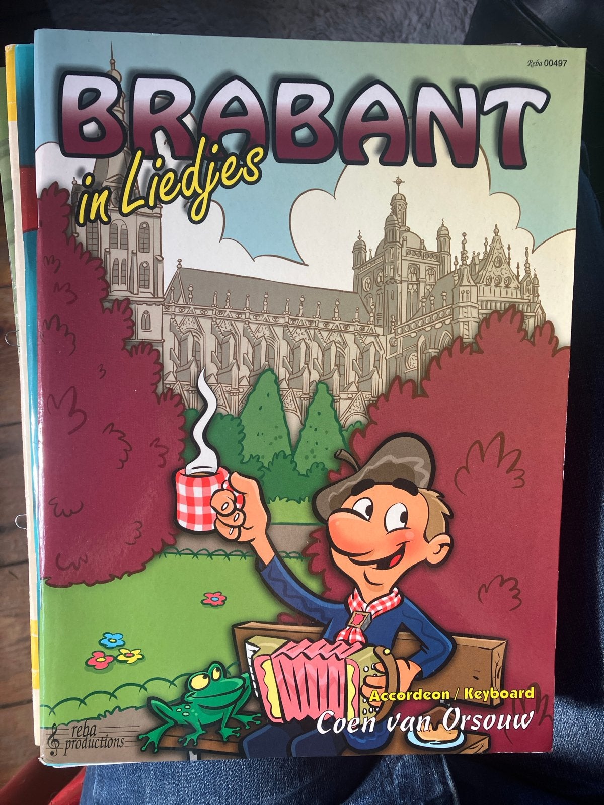 Brabant in Liedjes - Accordeon / Keyboard bladmuziek, Ophalen of Verzenden, Zo goed als nieuw, Thema, Populair