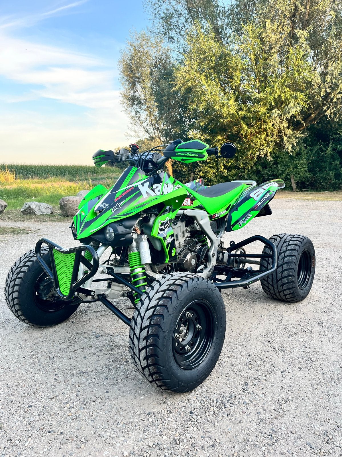 Kawasaki KFX450R Quad met kenteken, Motoren, 450 cc, Meer dan 35 kW, 1 cilinder