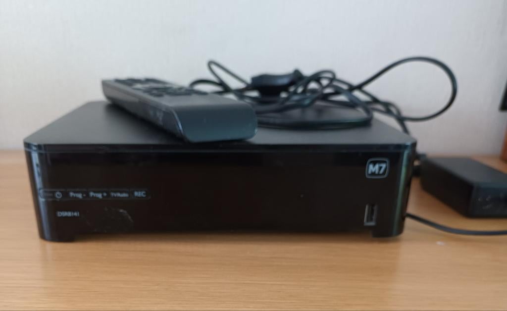 M7 Satellietontvanger met afstandsbediening, Ophalen, Gebruikt, Decoder
