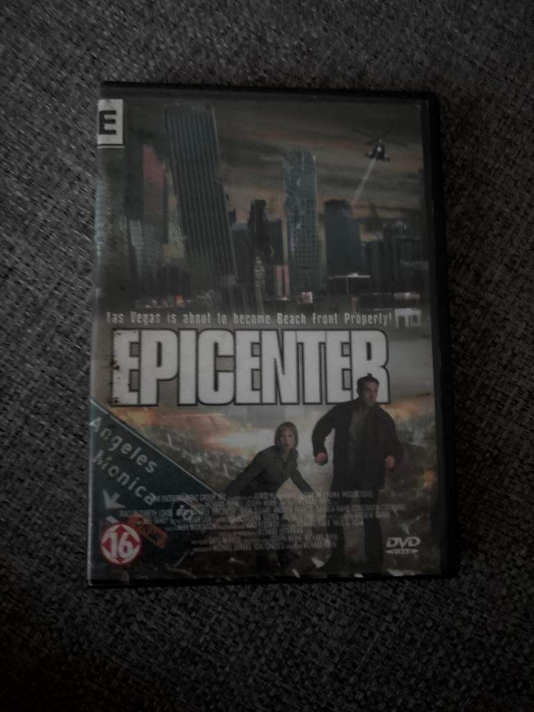 Epicenter DVD - Actiethriller, Vanaf 16 jaar, Ophalen of Verzenden, Gebruikt, Actiethriller
