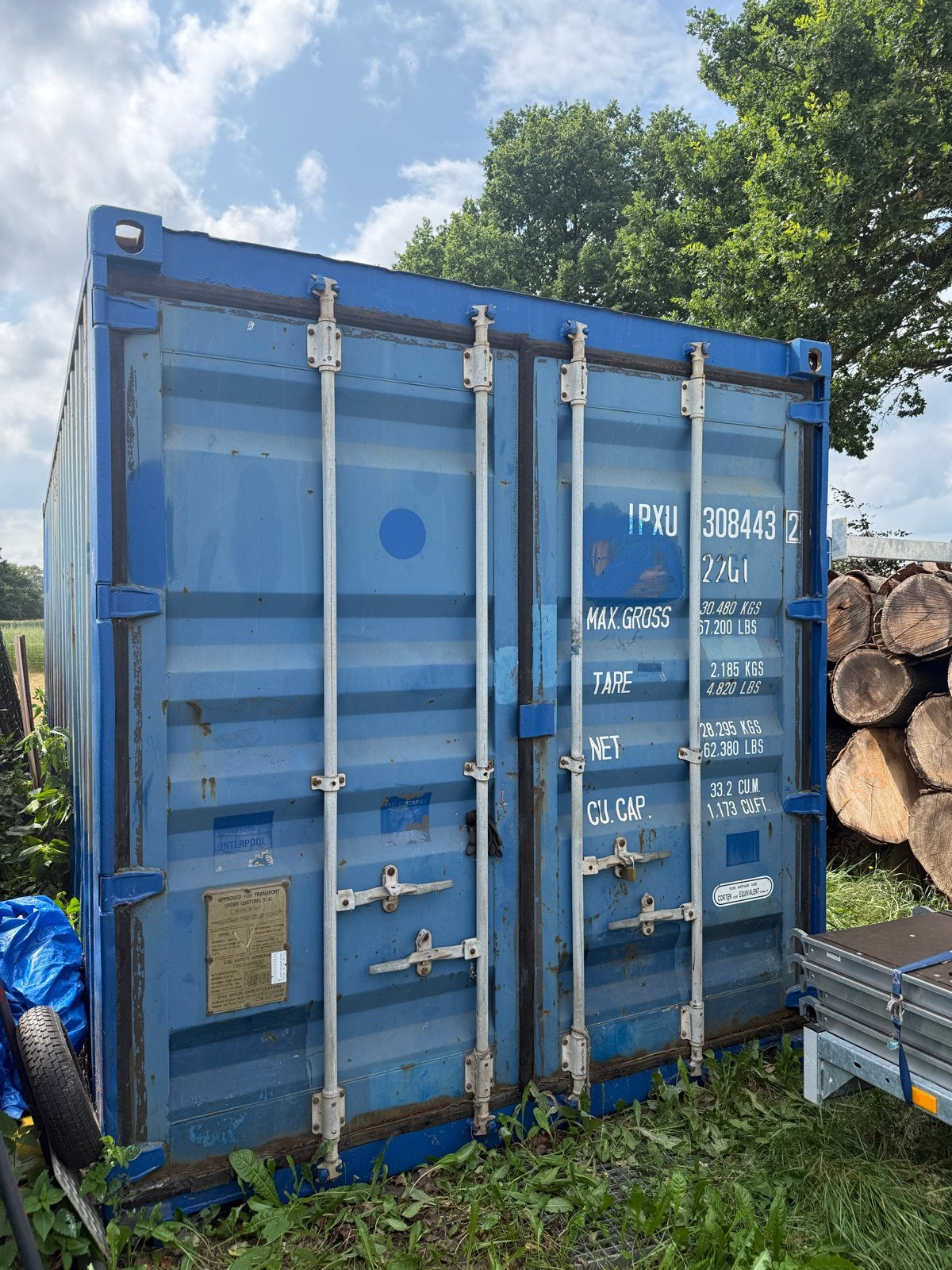 Robuuste 20ft zeecontainer - Ideaal voor opslag, Ophalen