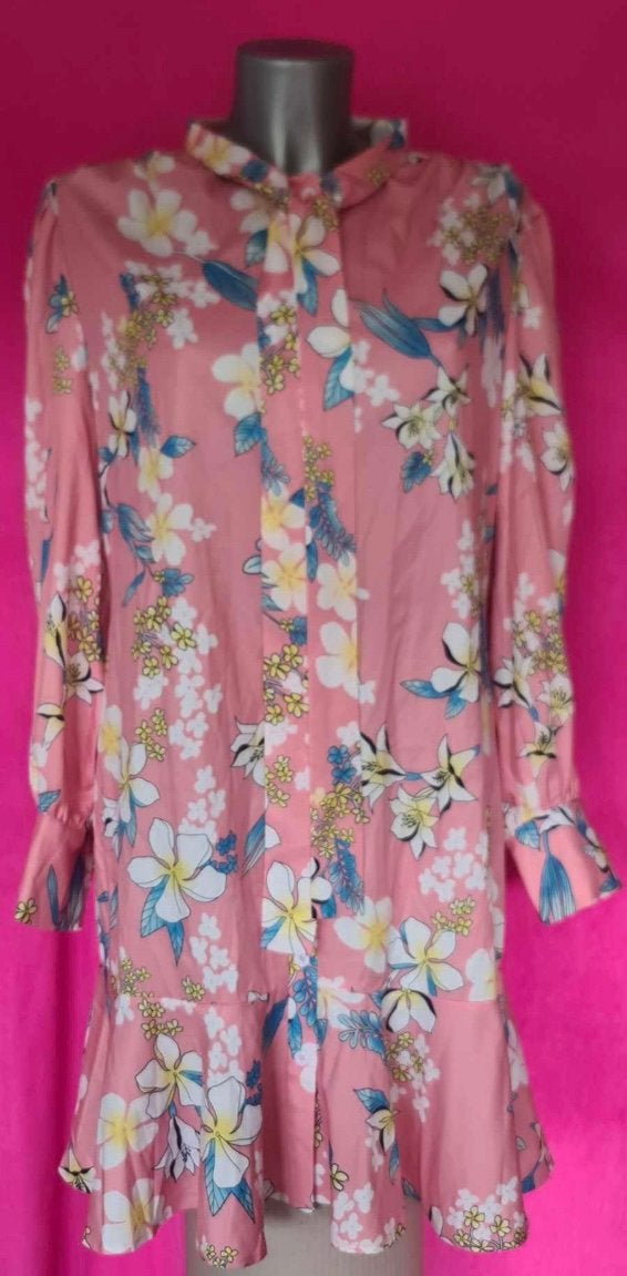 Nieuw! Super apart tuniek mt l/xl,, Kleding | Dames, Ophalen of Verzenden, Nieuw, Maat 46/48 (XL) of groter, Roze