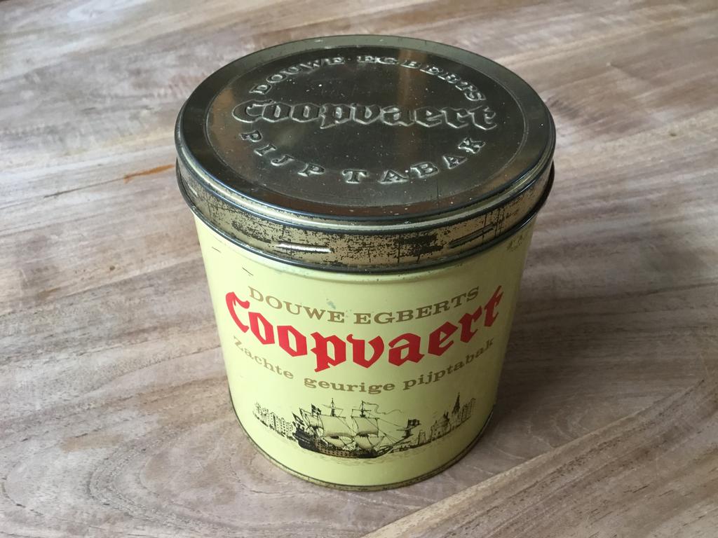 Coopvaert pijptabak., Ophalen of Verzenden, Gebruikt, Tabaksdoos of Verpakking