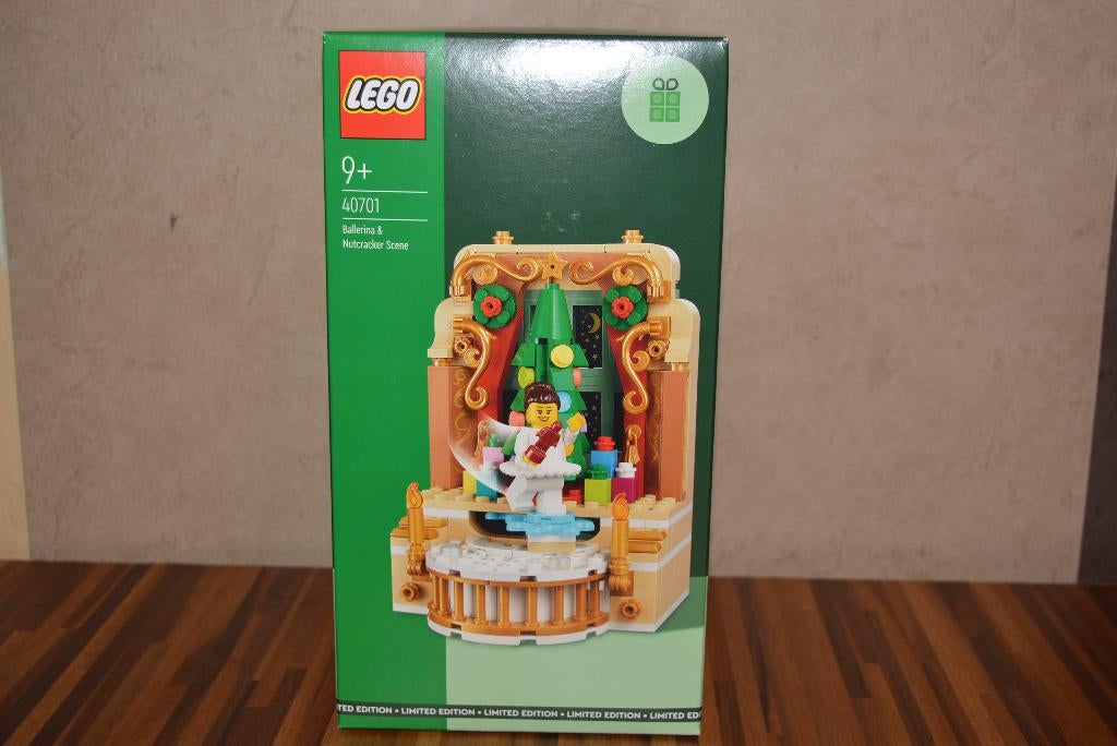 LEGO 40701 Ballerina & Nutcracker Scene Gloednieuw & Sealed!, Overige thema's, Lego, Nieuw, Ophalen of Verzenden