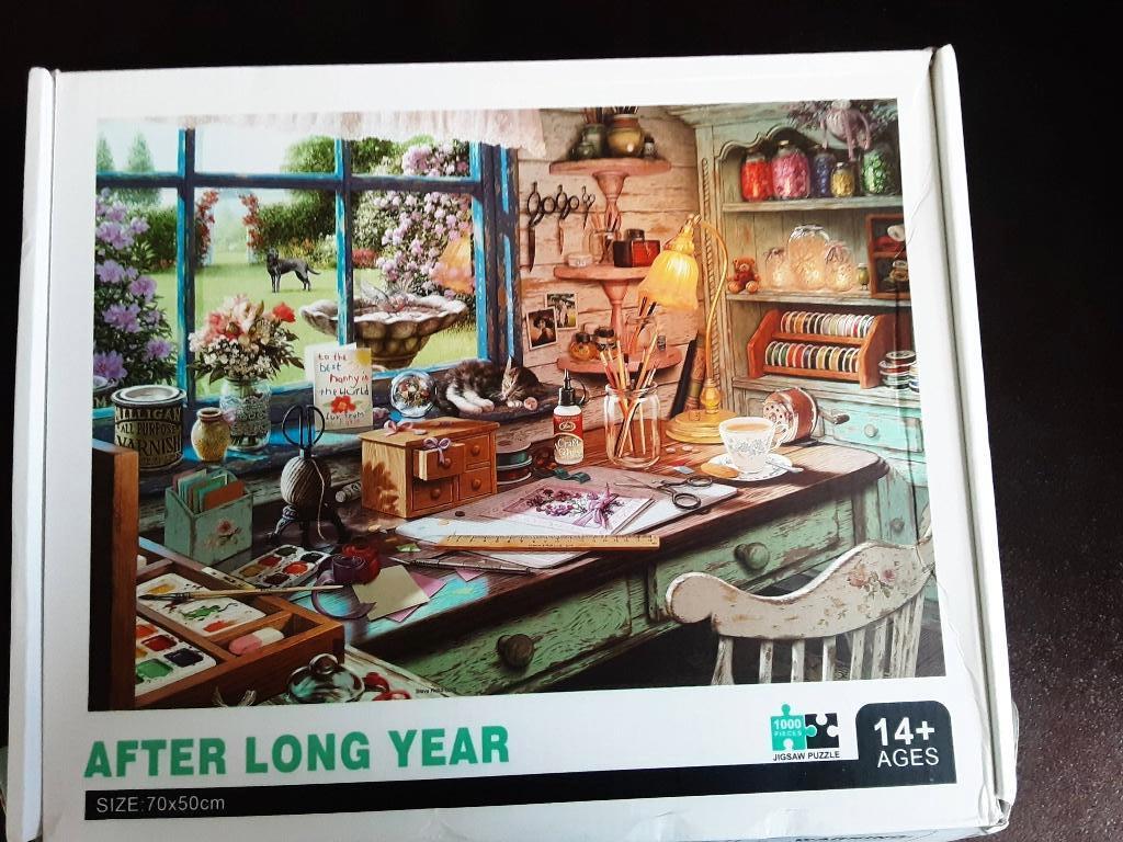 Jigsaw puzzel After long year € 6.00, Ophalen of Verzenden, 500 t/m 1500 stukjes, Zo goed als nieuw