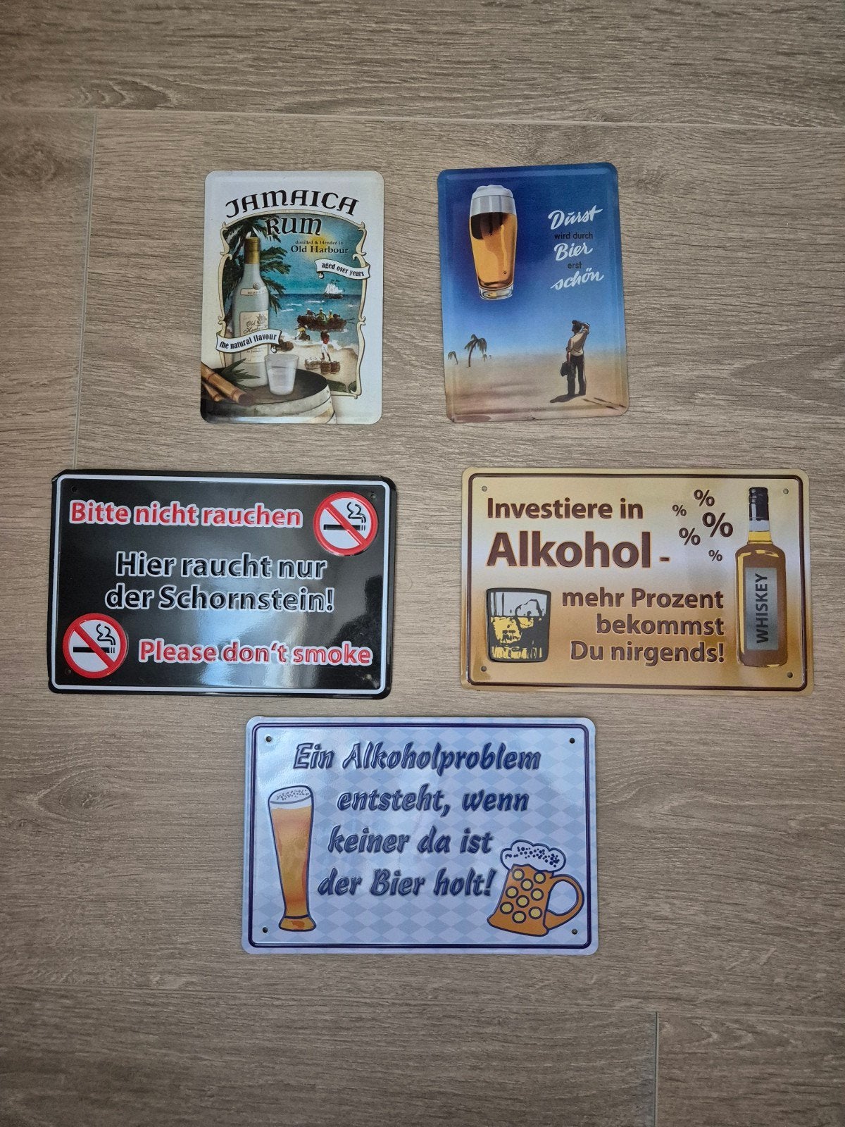 bier wandbordjes, Verzamelen, Ophalen of Verzenden, Nieuw, Reclamebord, Plaat of Schild, Overige merken