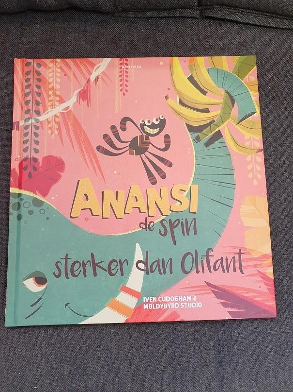 520 /    ANANSI de spin  van Iven Cudogham, Boeken, Ophalen of Verzenden, Gelezen, Fictie algemeen
