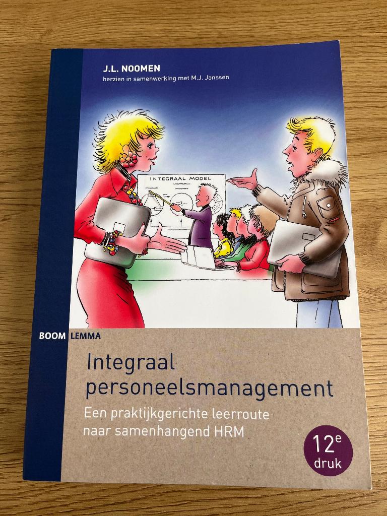 Integraal personeelsmanagement 12e druk, Nieuw, Ophalen of Verzenden, Alpha, Boom