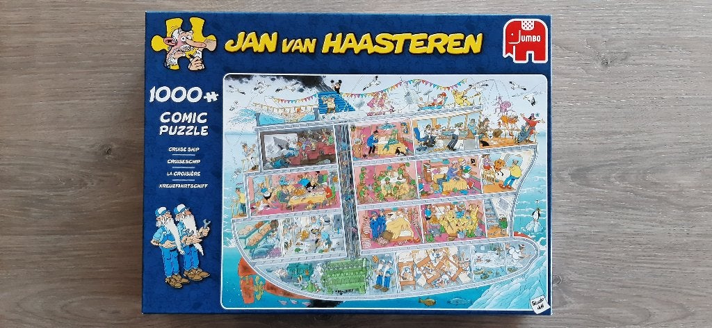 JAN VAN HAASTEREN  1000 STUKJES, Hobby en Vrije tijd, Denksport en Puzzels, Ophalen of Verzenden, 500 t/m 1500 stukjes, Zo goed als nieuw