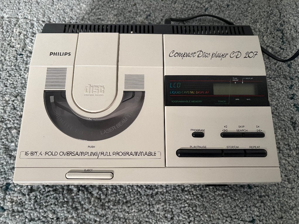 Philips CD-speler jaren 80, Ophalen of Verzenden, Gebruikt, Philips