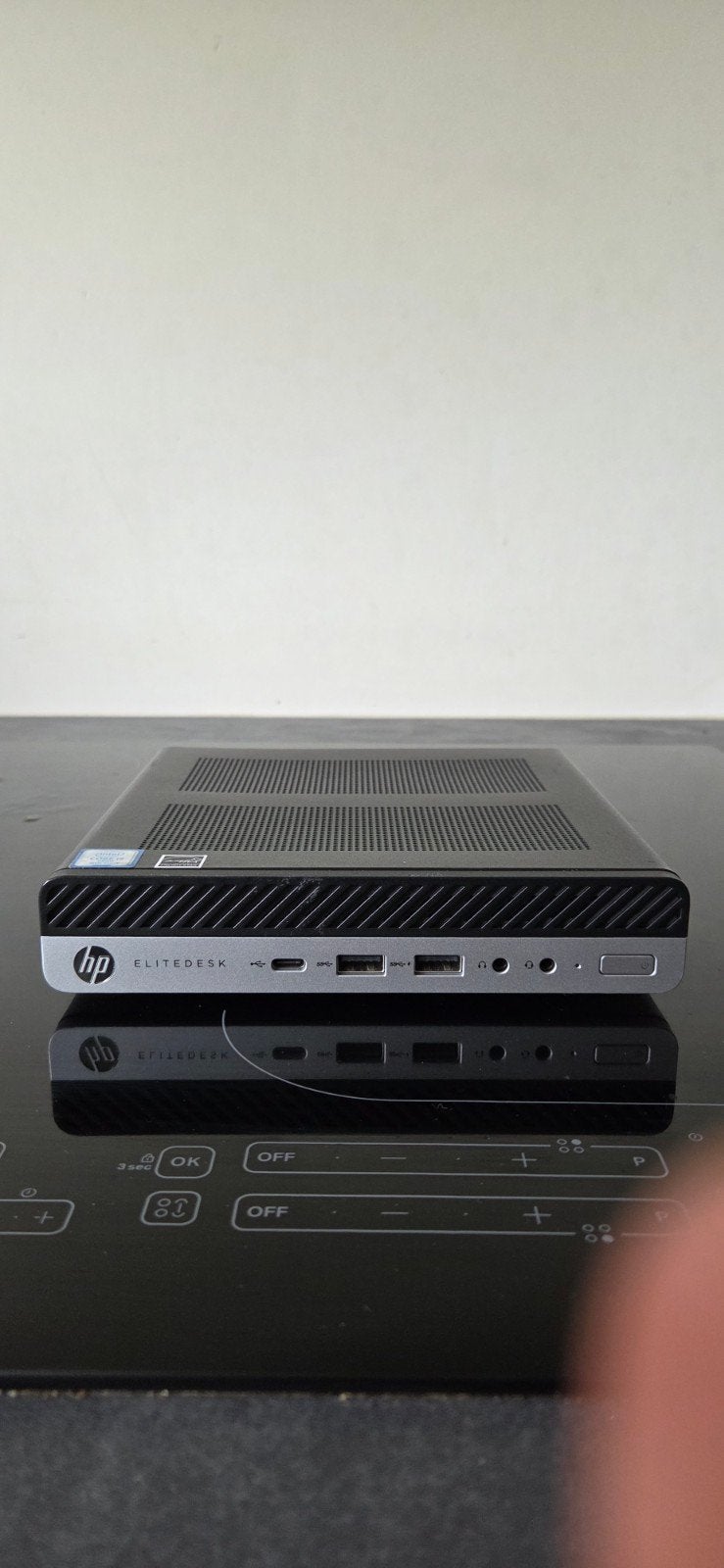 HP Elitedesk mini 800 i5 8th gen DM versie 16 /256  8500, Computers en Software, I5 8th gen modellen 800, Hp elitedesk, Refurbished