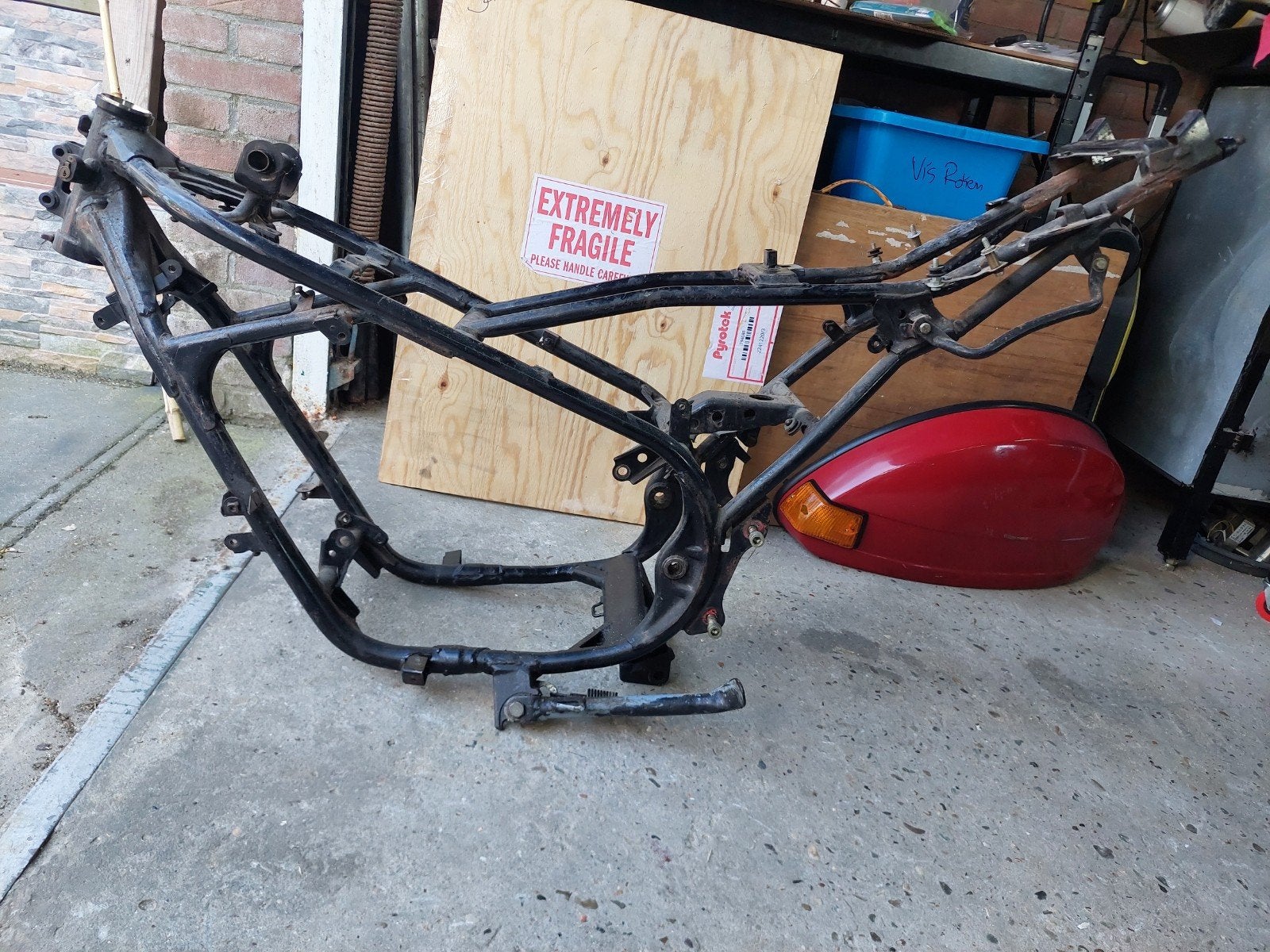 Yamaha RD350 - 31K ypvs frame, Motoren, Onderdelen | Yamaha, Ophalen