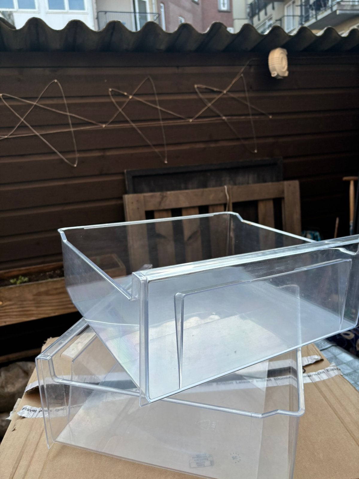 2 stuks whirlpool vrieslades, Gebruikt, Minder dan 85 cm, Minder dan 60 cm, Ophalen