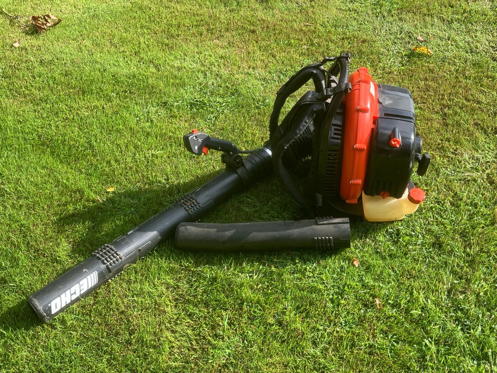 ECHO PB-770 Bladblazer - Krachtig en Betrouwbaar, Ophalen of Verzenden, Gebruikt, Benzine, Ruggedragen