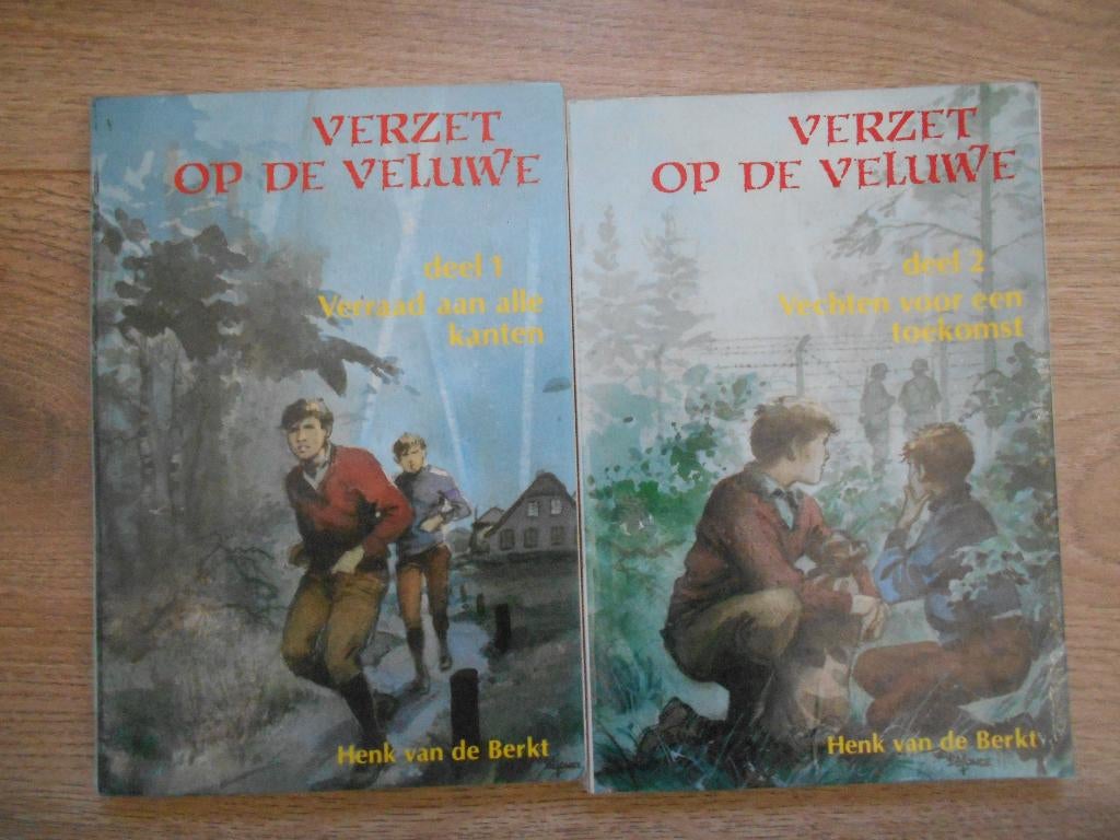Henk van de Berkt Verzet op de Veluwe deel 1 en 2, Boeken, Ophalen of Verzenden, Tweede Wereldoorlog, Zo goed als nieuw, Overige onderwerpen