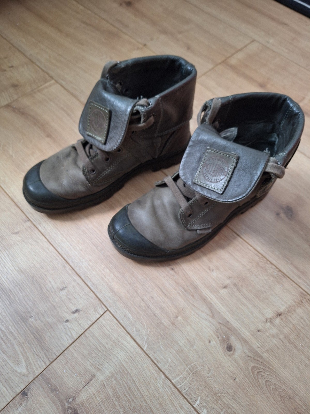 Palladium Pampa Hi Originale Laarzen - Maat 37.5, Lage of Enkellaarzen, Palladium, Ophalen of Verzenden, Gedragen
