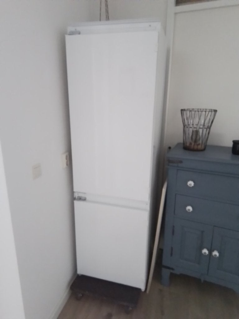 Koel vries combinatie, Huis en Inrichting, Keuken | Keukenelementen, Ophalen, Gebruikt, Wit, 50 tot 100 cm
