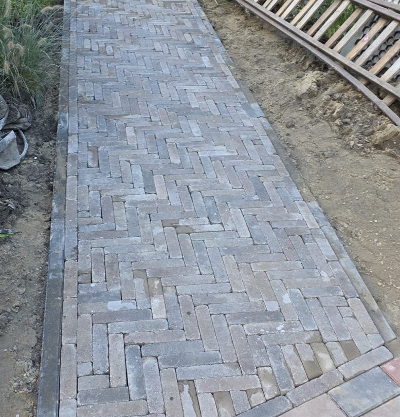 Nieuw klinkers 3 a 4m2, Ophalen, Gebruikt, Klinkers, 5 tot 10 m²