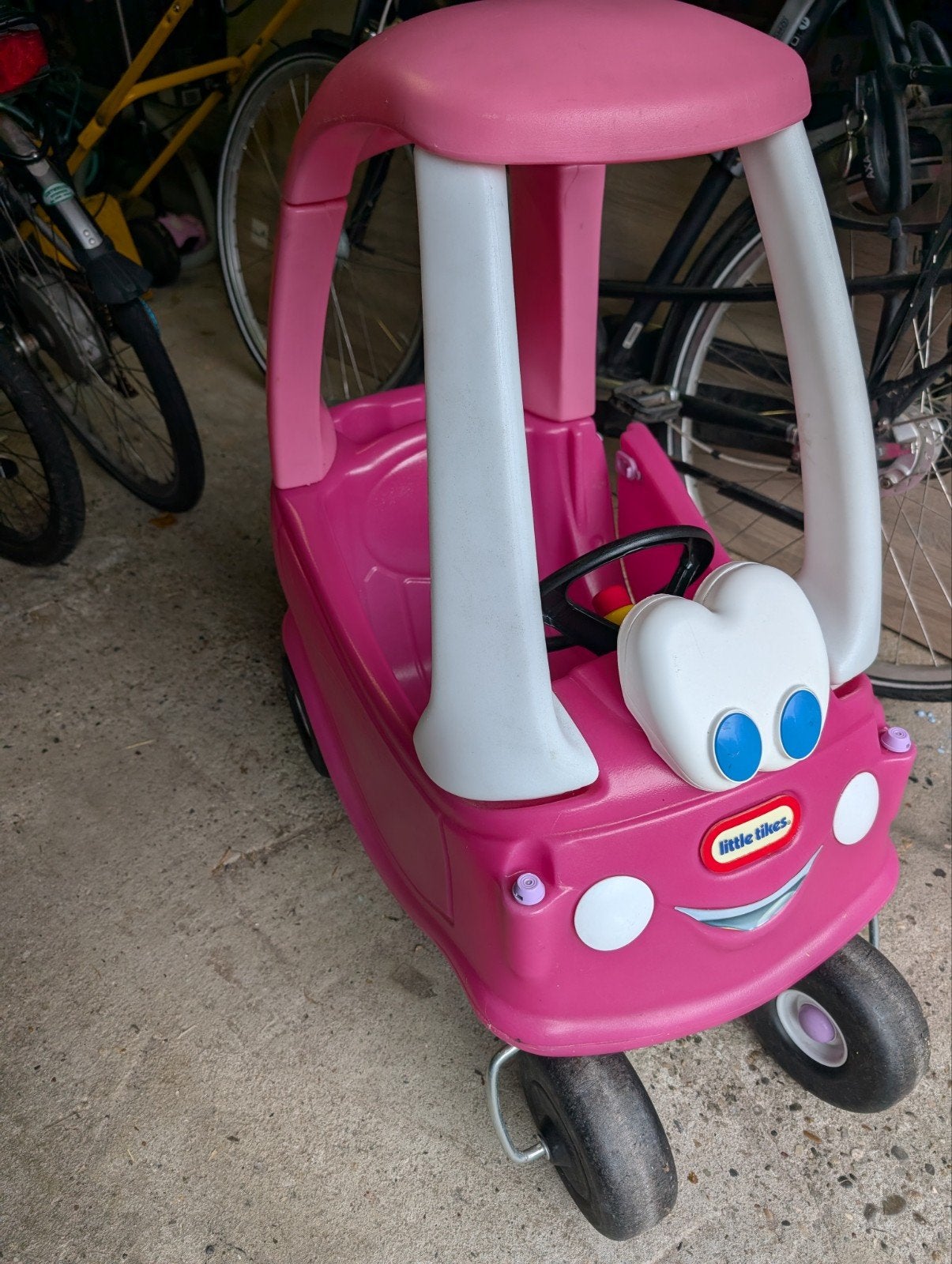 Roze Little Tikes loopauto met verwijderbaar voetenplankje, Kinderen en Baby's, Speelgoed | Buiten | Voertuigen en Loopfietsen