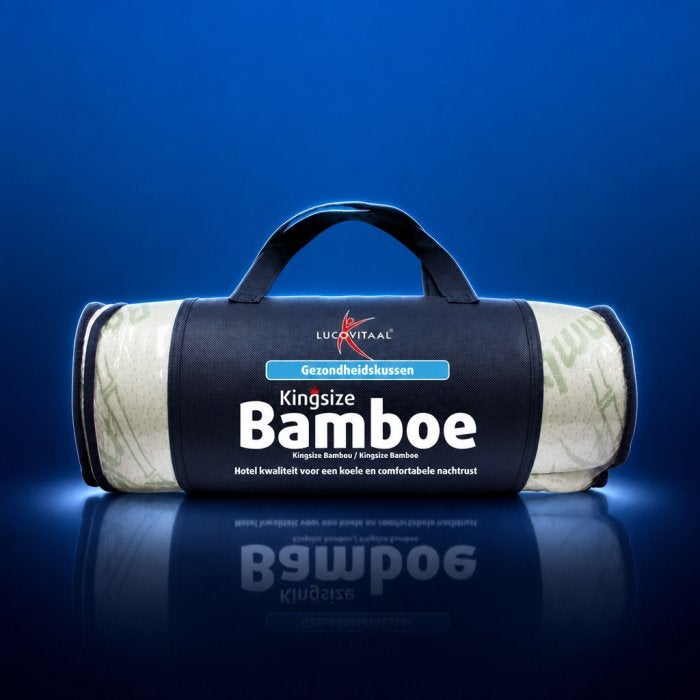 3 Nieuwe Kingsize Bamboe Hoofdkussens - Ergonomisch & Koel, Eenpersoons, Bamboe, Ophalen of Verzenden, Kussen