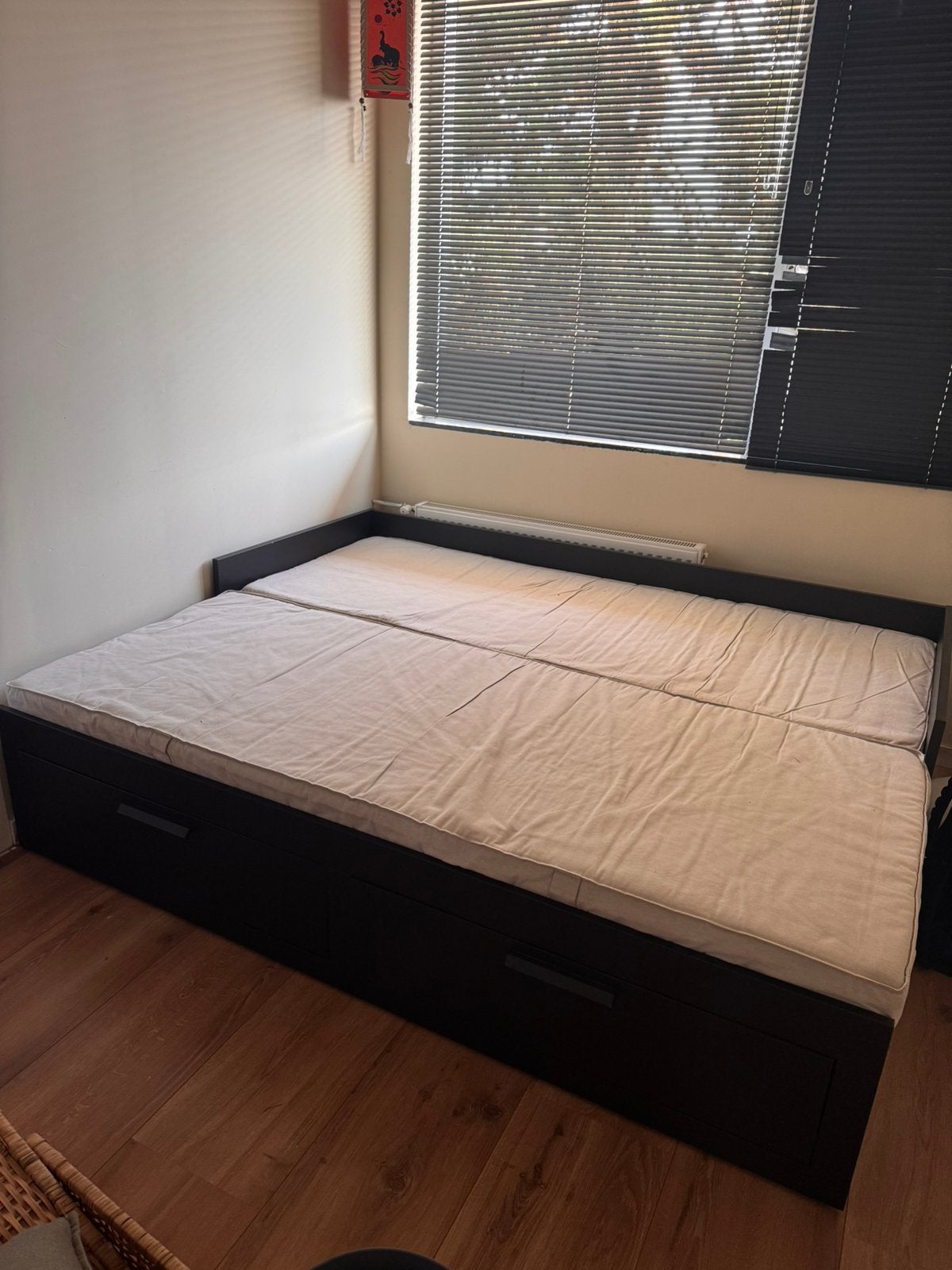 Bed Ikea, Ophalen, Zo goed als nieuw, Tweepersoons