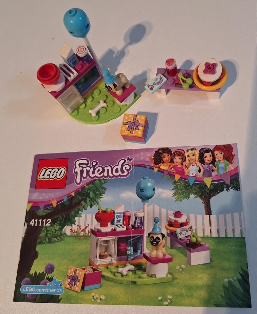 Lego friends 41112 feesttaartjes, Ophalen of Verzenden