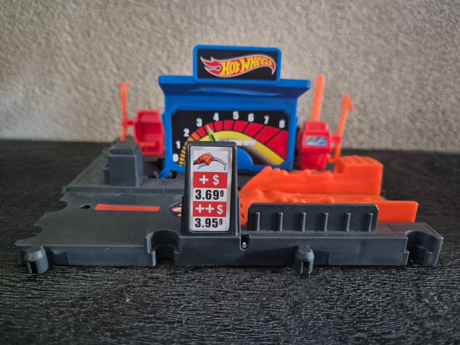 hotwheels pitstop/tankplaats, Ophalen, Gebruikt, Handmatig, Hot Wheels